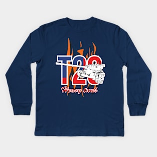 T29 experimental heavy tank USA Kids Long Sleeve T-Shirt